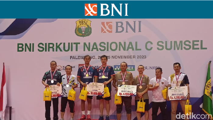 Podium BNI Sirnas C 2023, Veteran Podium BNI Sirnas C 2023, Veteran