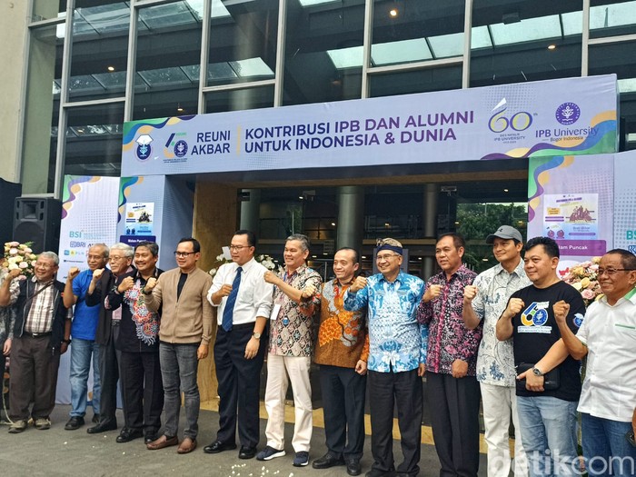 Reuni Akbar 60 Tahun IPB University di Sentul International Convention Center (SIC), Bogor, Jawa Barat