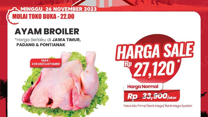 Transmart Full Day Sale-daging ayam