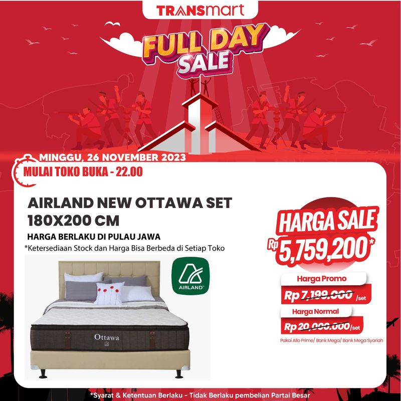Transmart Full Day Sale Springbed Airland Ottawa