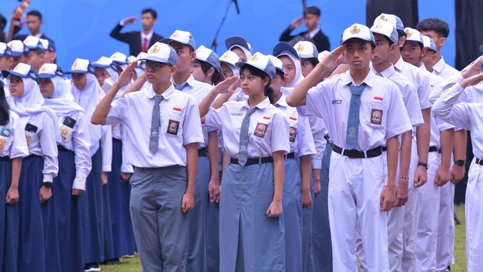 Upacara Hari Guru Nasional 2023 di Kemendikbudristek Upacara Hari Guru Nasional 2023 di Kemendikbudristek
