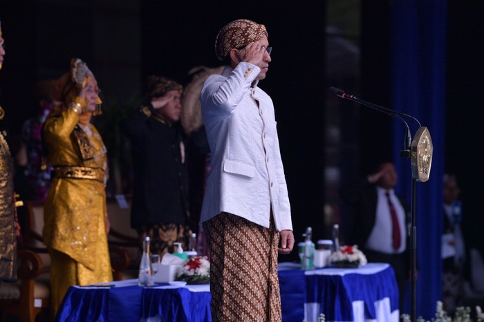 Upacara Hari Guru Nasional 2023 di Kemendikbudristek Upacara Hari Guru Nasional 2023 di Kemendikbudristek
