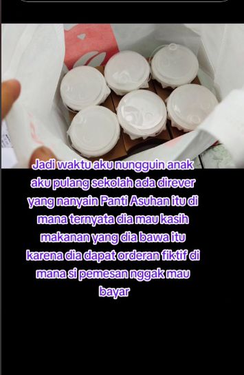 Bantu beli orderan fiktif karena cinta ditolak
