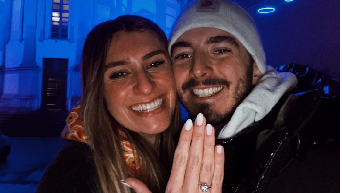 Francesco Bagnaia dan Domizia Castagnini