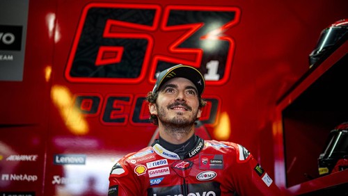 Francesco Bagnaia di MotoGP Valencia 2023