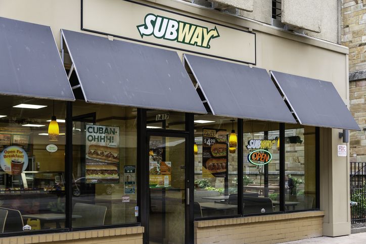ilustrasi sandwich Subway
