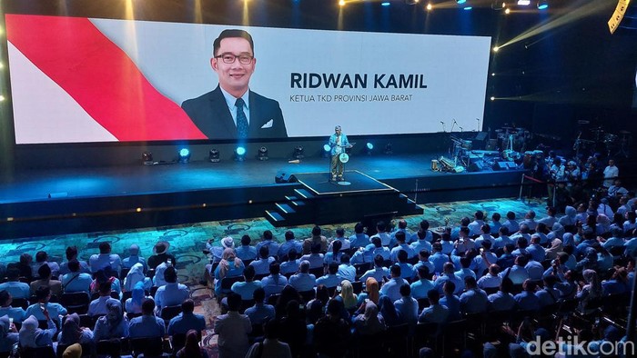 Ketua TKD Jawa Barat, Ridwan Kamil. (Rumondang/detikcom)