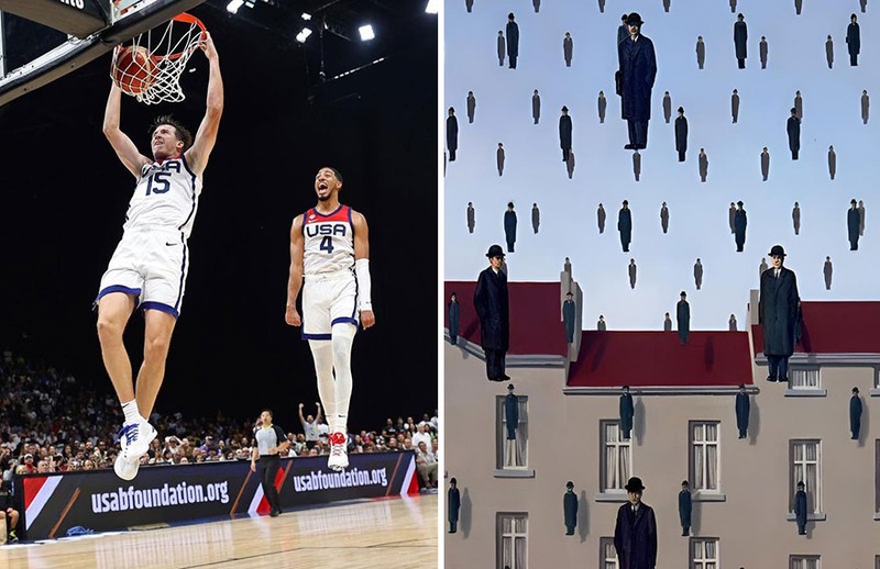 Kocak! Ketika Aksi Olahraga Mirip Dengan Karya Lukisan Jadul