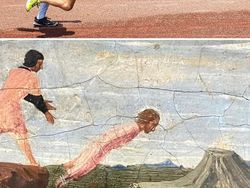 Kocak! Ketika Aksi Olahraga Mirip Dengan Karya Lukisan Klasik