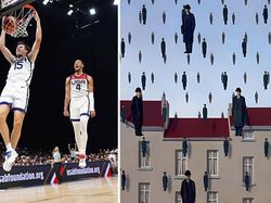 Kocak! Ketika Aksi Olahraga Mirip Dengan Karya Lukisan Klasik