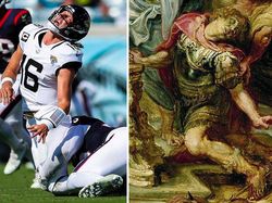 Kocak! Ketika Aksi Olahraga Mirip Dengan Karya Lukisan Klasik