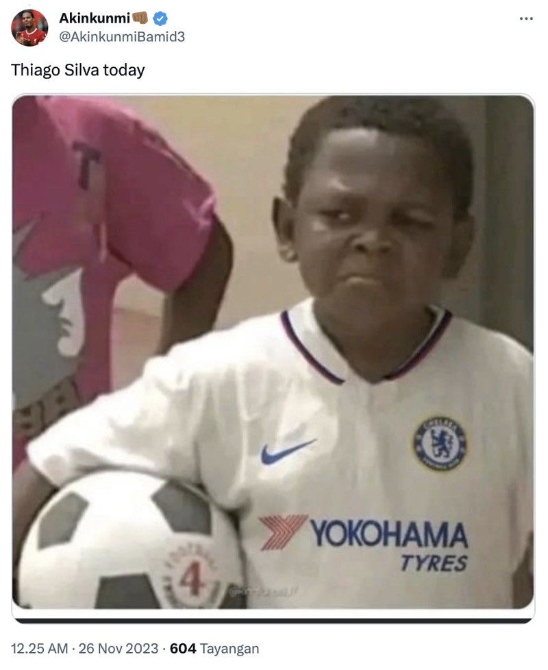 Meme Chelsea dikalahkan Newcastle United dalam laga lanjutan Liga Inggris.