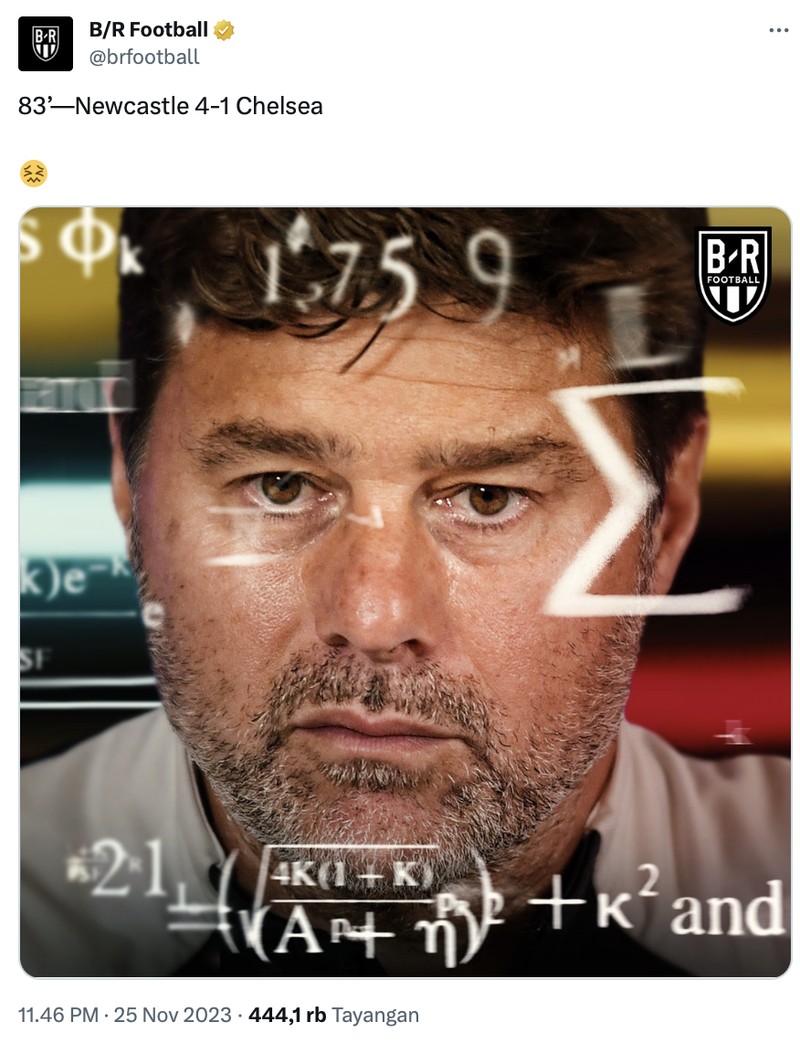 Meme Chelsea dikalahkan Newcastle United dalam laga lanjutan Liga Inggris.