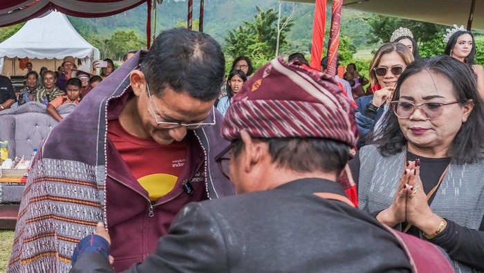 Menparekraf Sandiaga Uno Kunjungi Desa Wisata Meat