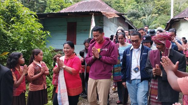 Menparekraf Sandiaga Uno Kunjungi Desa Wisata Meat