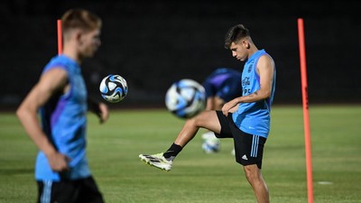 Timnas Argentina Berlatih Jelang Semifinal Piala Dunia U-17 2023