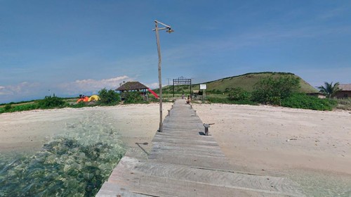 Pulau Paserang di Desa Poto Tano, Kecamatan Poto Tano, Kabupaten Sumbawa Barat, Nusa Tenggara Barat (NTB). (Tangkapan layar Google Maps)