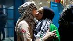 Sambutan Meriah untuk Warga Palestina yang Dibebaskan Israel