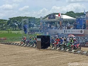 142 Pebalap Ikut Kejurnas Motocross Lombok Sumbawa, Ini Daftar Juaranya