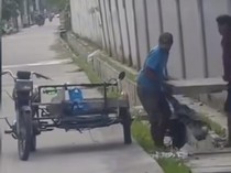 Heboh Beton Drainase Pemkot Medan Diambil Komplotan Pencuri Becak Hantu