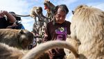 Keseruan Festival Monyet di Thailand