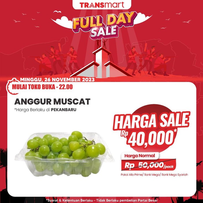 Transmart Full Day Sale