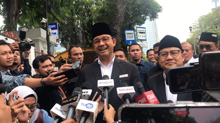 Anies Baswedan dan Muhaimin Iskandar (Anggi/detikcom)