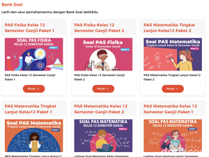 Ada yang Baru di detikEdu! Buat Siswa SMA Kelas 12 Bisa Latihan di Bank Soal Ini