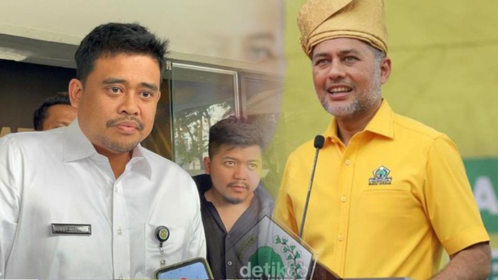 Bobby Nasution dan Musa Rajekshah. (istimewa)