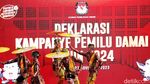 Foto Lengkap 3 Capres-Cawapres Teken Deklarasi Kampanye Pemilu Damai 2024