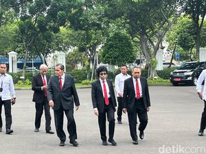 Dewas KPK Tiba di Istana Jelang Pelantikan Nawawi Jadi Ketua KPK
