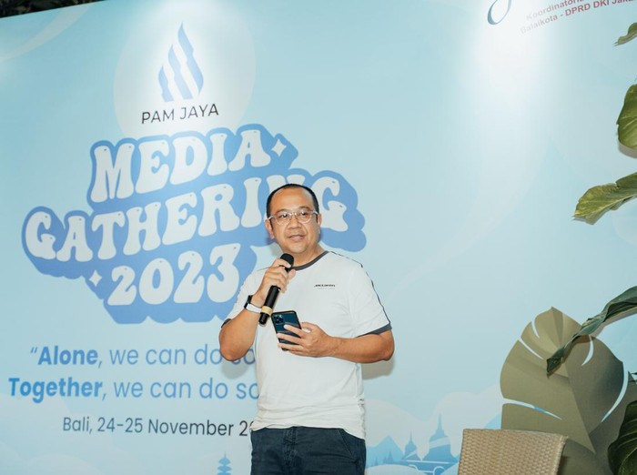 Dirut PAM Jaya Arif Nasrudin