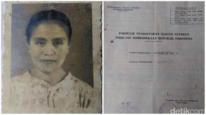 Enden Kartiwi dan berkas pengajuan veteran