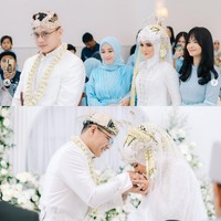 Wolipop sudah menghubungi Rina Wargana, SE, yang merupakan memilik dari vendor Kaynha Wedding, yang merias Nadya Mustika saat pernikahan. Rina mengatakan tema makeup saat acara pernikahan Nadya adalah soft glam dan proses makeup sekitar dua jam. Foto: Dok. Instagram @nadyamustikarahayu.