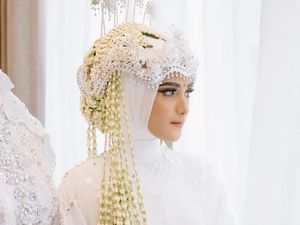 10 Gaya Nadya Mustika, Eks Rizki DA Bikin Pangling Jadi Pengantin Sunda