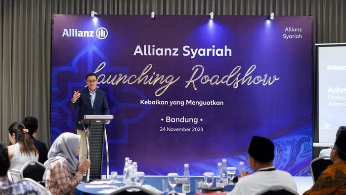 Allianz Syariah meluncurkan program perlindungan jiwa untuk 10.000 orang. Program ini disebar ke berbagai wilayah Indonesia, salah satunya di kota Bandung.