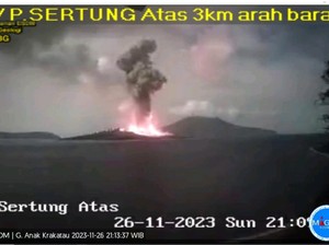Serupa Kiamat saat Krakatau Meletus Tahun 1883