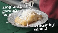 Di kopitiam Kapitan Lim Jakarta, ada juga menu singkong goreng keju yang bisa dipesan. Dengan harga Rp 25 ribu kamu dapat singkong goreng dengan parutan keju melimpah. Foto : @kapitanlimjkt