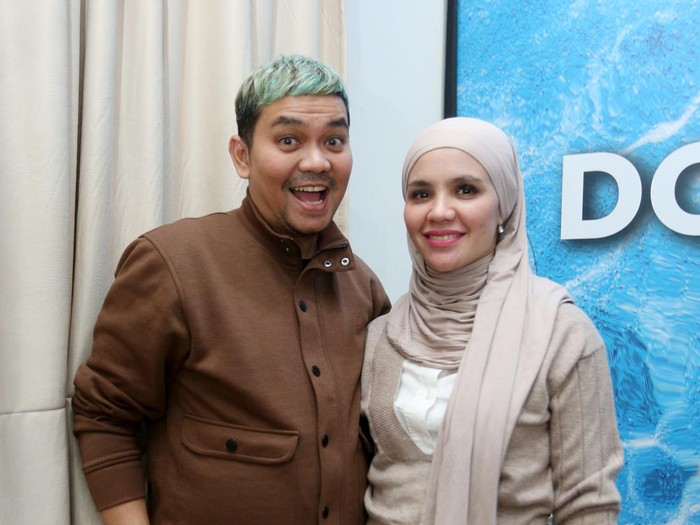 Indra Bekti dan Aldila Jelita saat ditemui di kawasan Jakarta.
