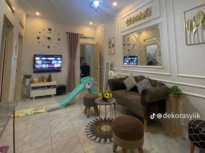 Inspirasi renovasi dan penataan rumah subsidi tipe 36/66, hasilnya estetis dan bikin kagum viral di TikTok