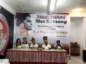 Kaesang Perkenalan dan Titip Diri saat Bertemu Relawan Jokowi di Papua