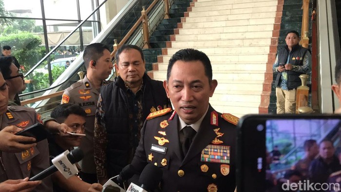 Kapolri Jenderal Listyo Sigit Prabowo (Rumondang Naibaho/detikcom)
