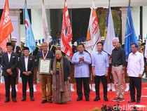 Kirab Bendera Pemilu Terbanyak Pecahkan Rekor MURI