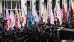 Kirab Bendera Pemilu Terbanyak Pecahkan Rekor MURI