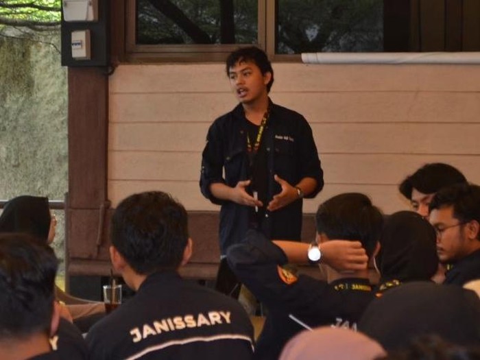 Koordinator Presidium Nasional BEM PTMI, Andar Adi Satria.