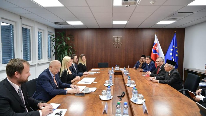 Maruf Amin bertemu Deputi PM Slovakia (dok. Setwapres)