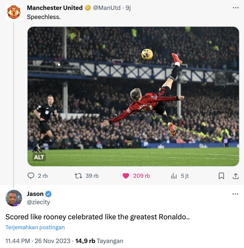 Meme Manchester United