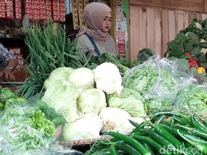 Harga Sayuran di Tasik Naik, Pedagang Keluhkan Penurunan Omzet