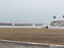 Stadion Watubelah Cirebon Pakai Rumput Standar FIFA dari Jepang