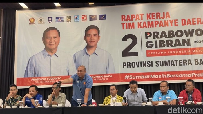 Pertemuan TKD Prabowo-Gibran se-Sumatera Barat